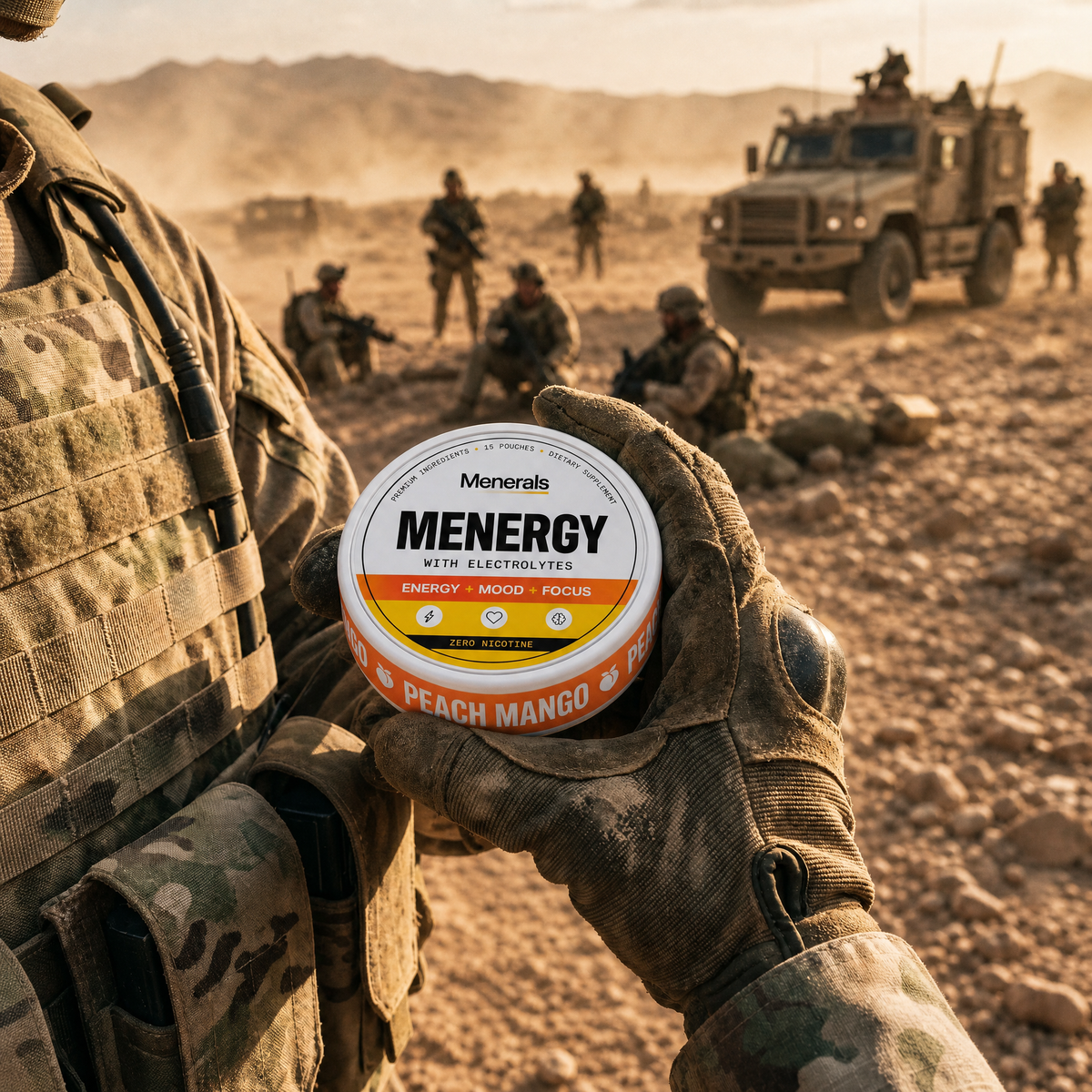 Menergy - Peach Mango