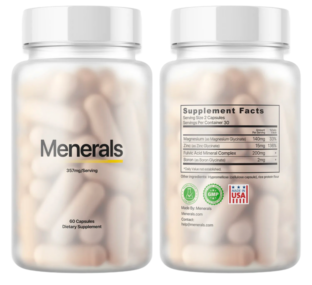 Menerals - 30 Day Supply