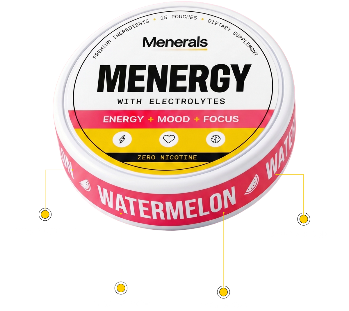 Menergy watermelon tin