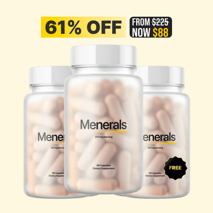 Menerals - 90 Day Supply (Buy 2, Get 1 FREE)