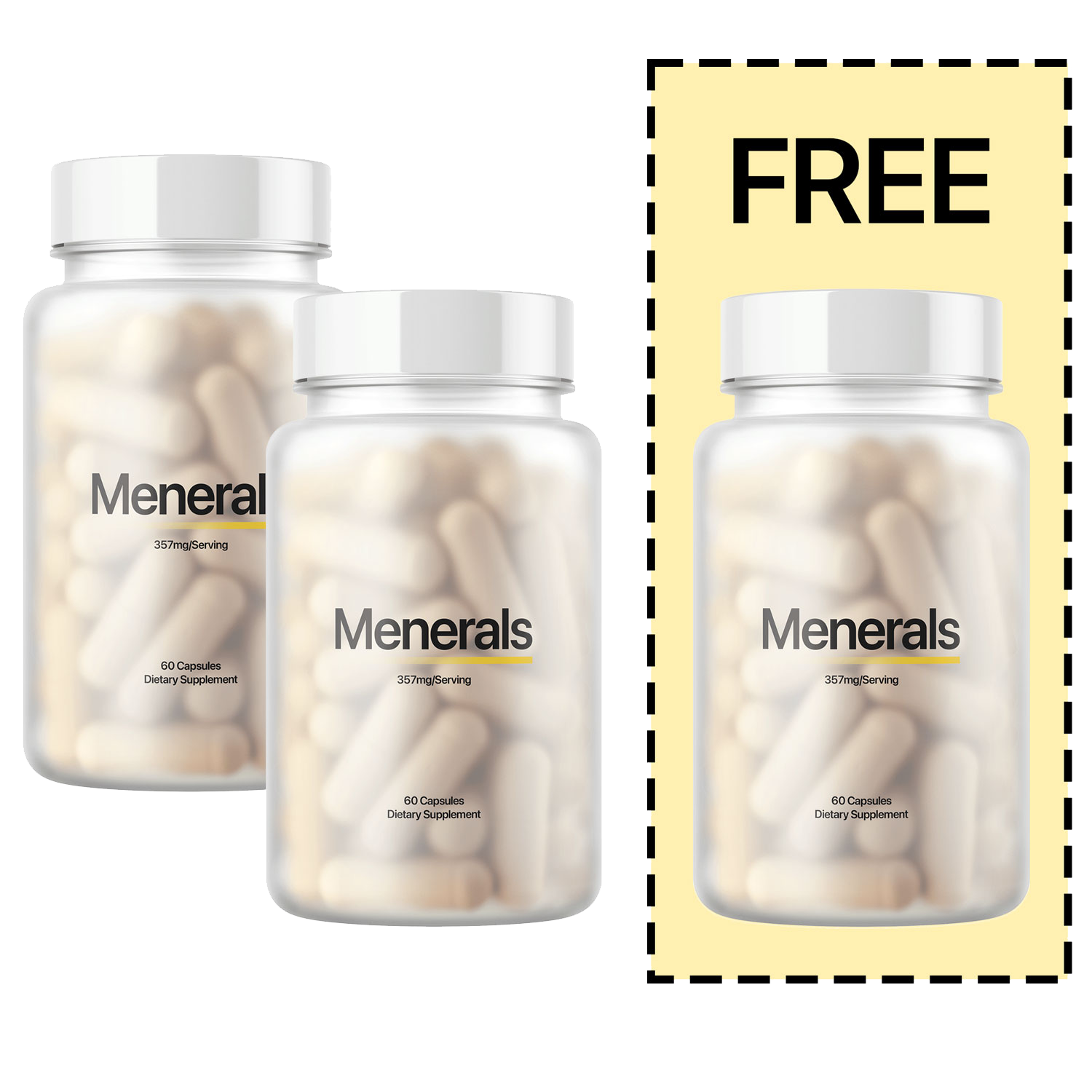 Menerals - 90 Day Supply (Buy 2, Get 1 FREE)