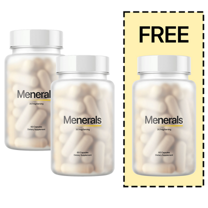 Menerals - 90 Day Supply (Buy 2, Get 1 FREE) (FREE UPGRADE)