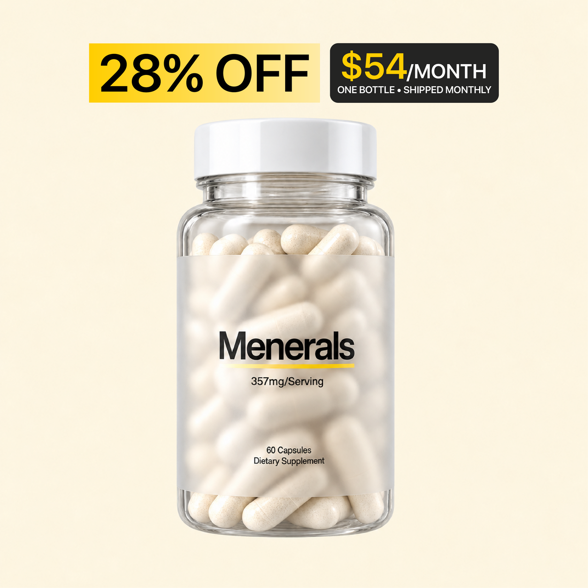 Menerals - 30 Day Supply