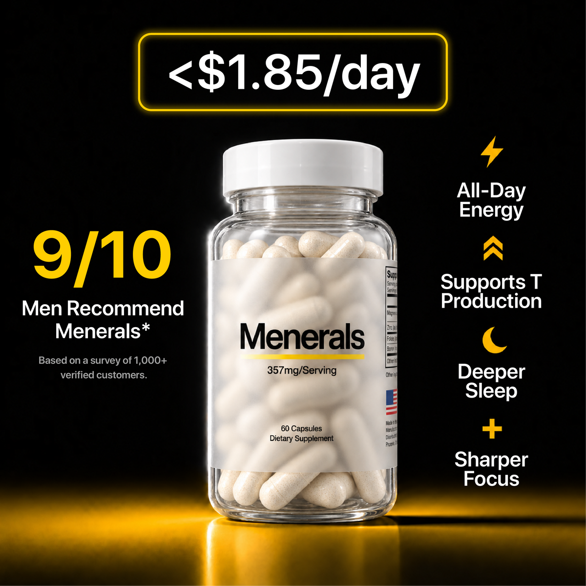 Menerals - 30 Day Supply