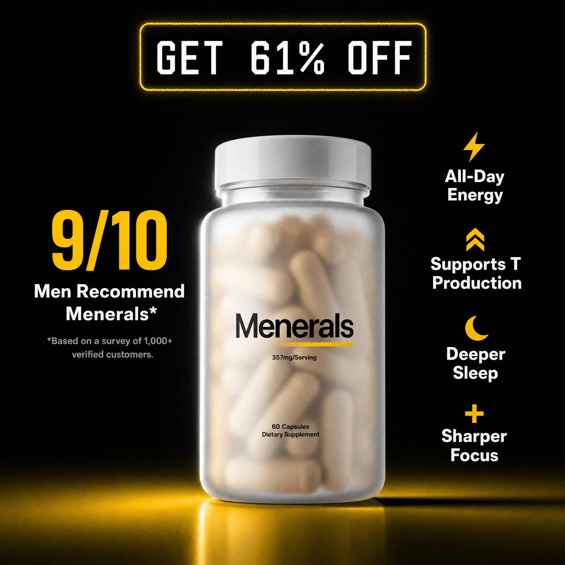 Menerals offer stats