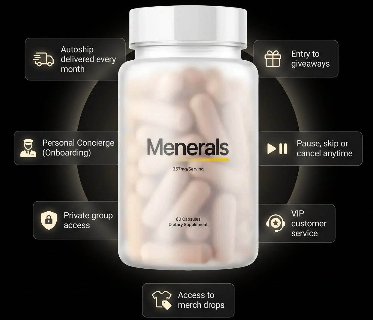 Menerals launch kit